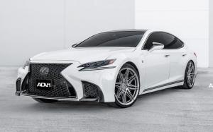 Lexus LS500 F-Sport on ADV.1 Wheels (ADV08 FLOWSPEC)